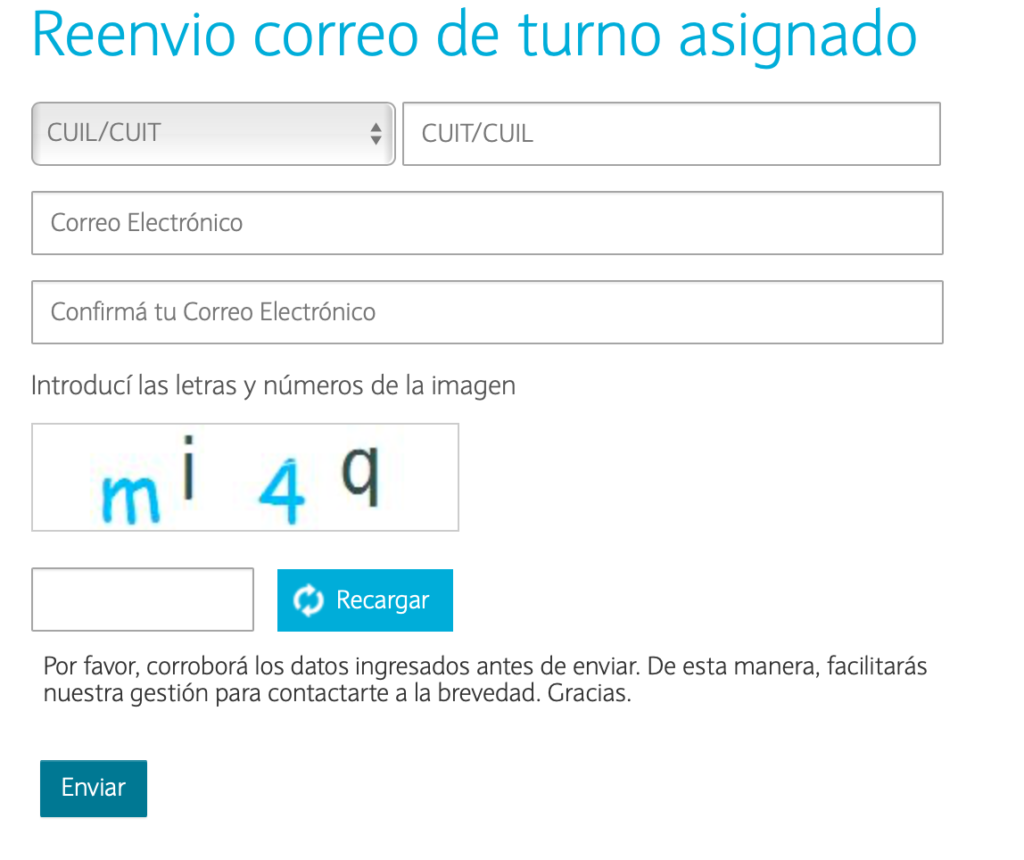 Sacar turno en Banco Nación
